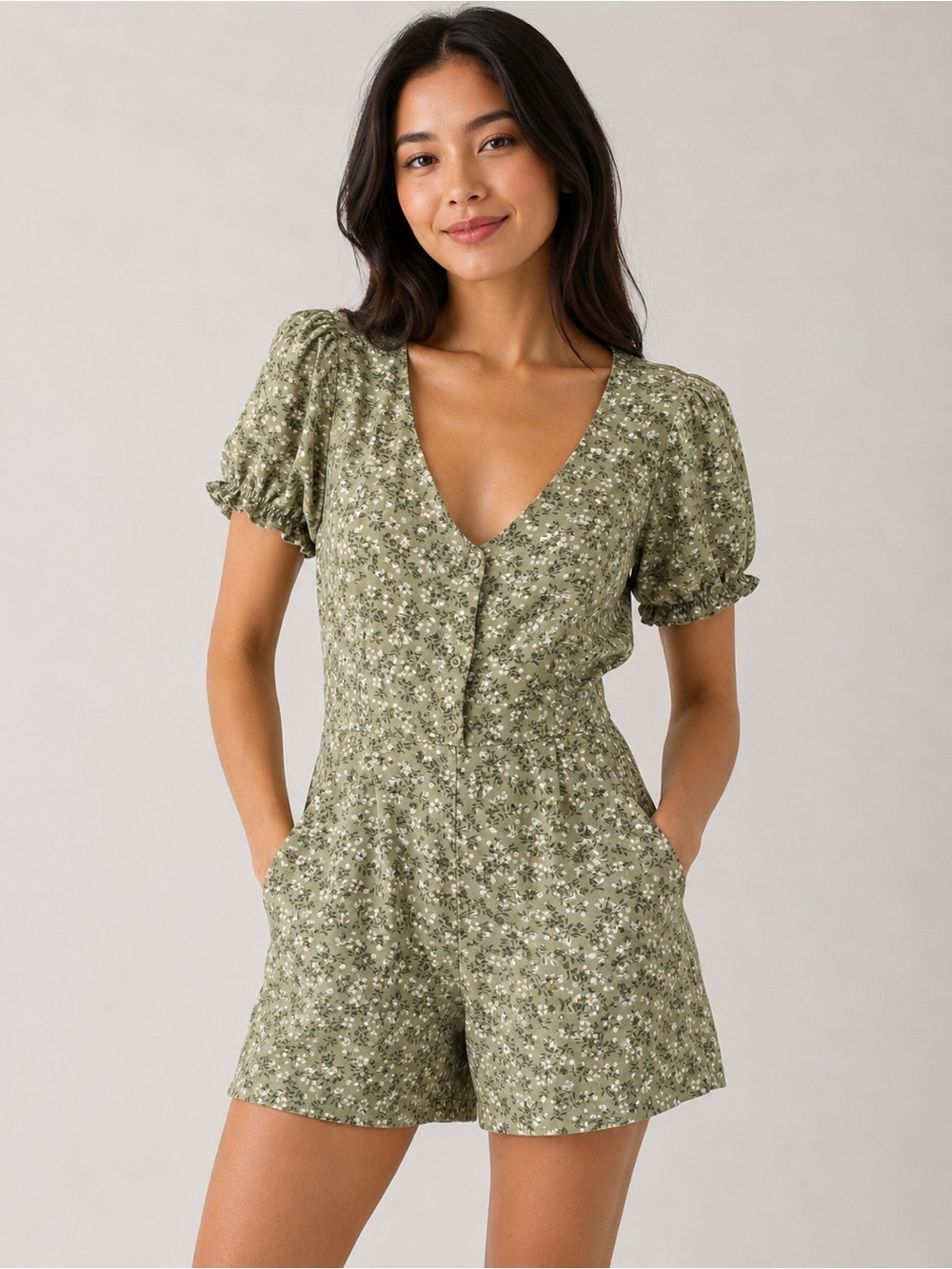 TWIK Floral Romper